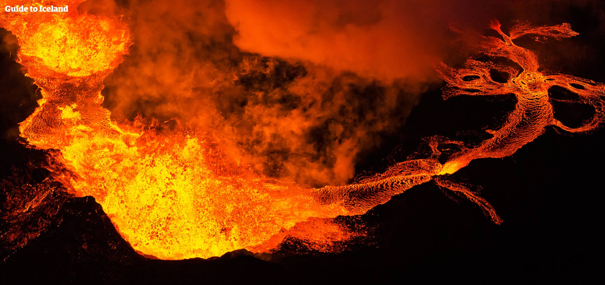 It's hard to imagine that Iceland's tranquil and moss-covered lava fields were once an inferno of hot molten rock