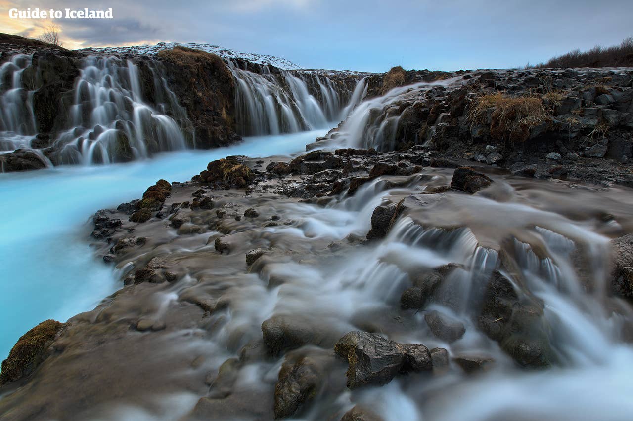 Der Brúarfoss aus einer anderen Perspektive