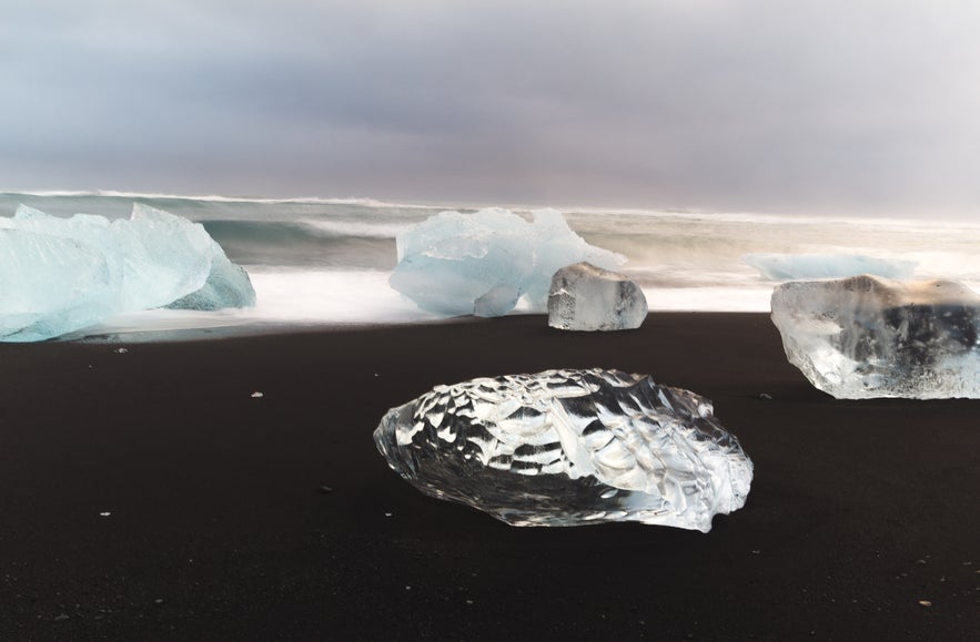 Glacier Lagoon & Diamond Beach - great for adventure photography