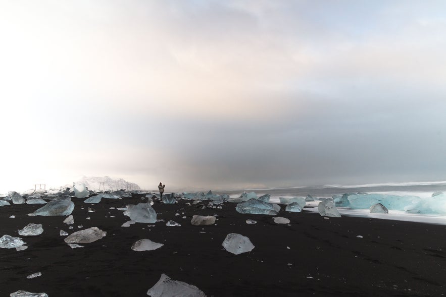 Glacier Lagoon & Diamond Beach - great for adventure photography