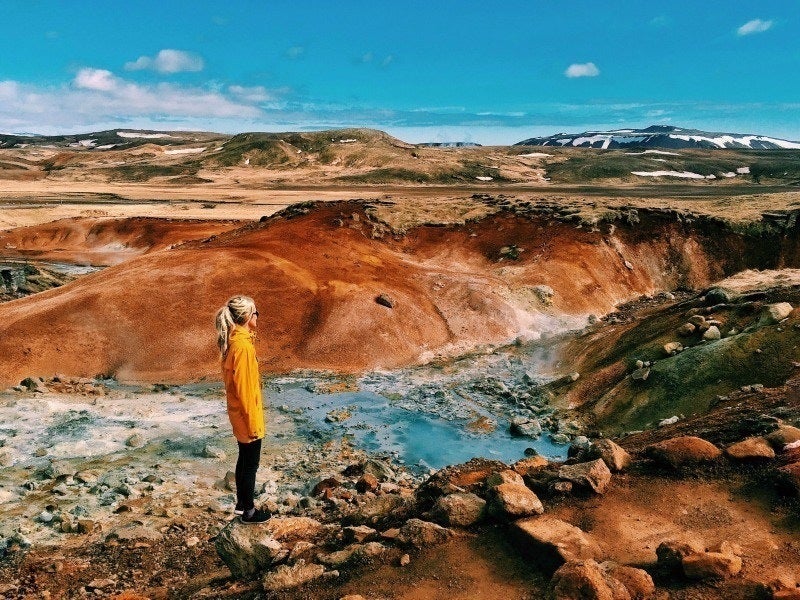 Seltún geothermal area in Iceland