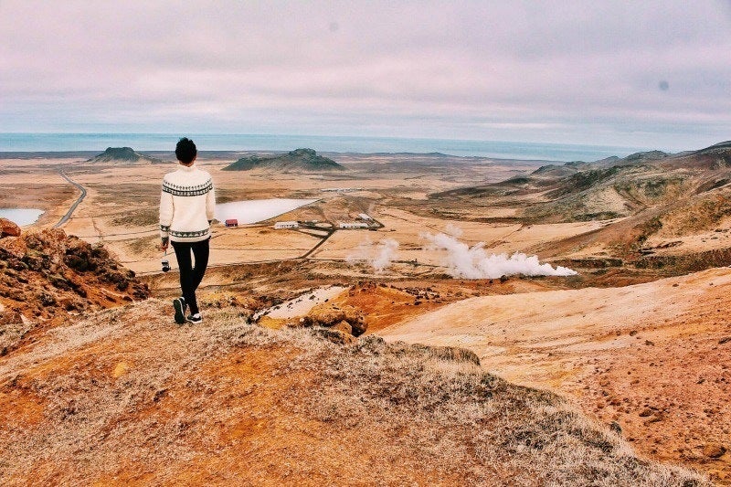 Geothermal activity in Iceland