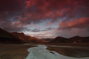 兰德曼纳劳卡地区是冰岛内陆高地的明珠。