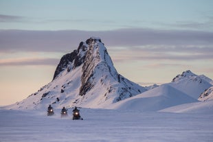 De Langjokull is de op één na grootste gletsjer van Europa.