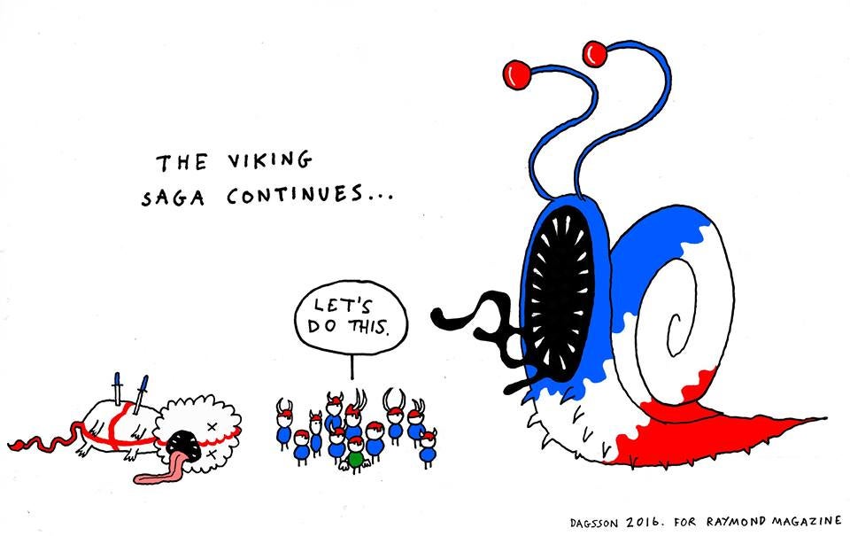 Iceland's Viking battlecry may help beat the French!