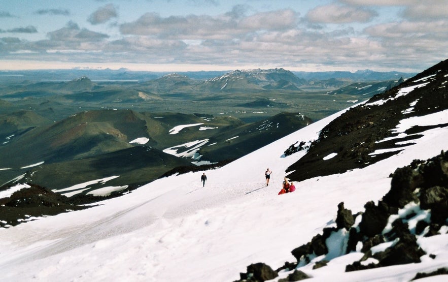 冰岛赫克拉火山Hekla