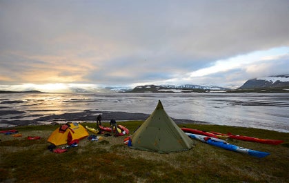 Camping in Hornstrandir in the Westfjords will connect you with the incredible landscapes more than any other experience.