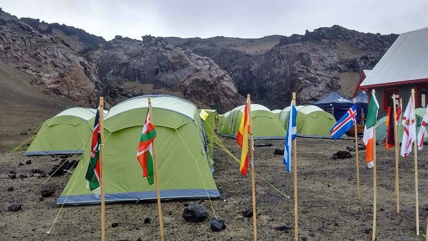 Running in the Fire & Ice Ultra for the CFC research fund