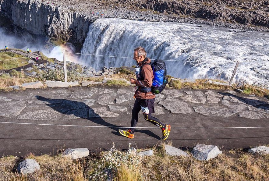 Running in the Fire & Ice Ultra for the CFC research fund