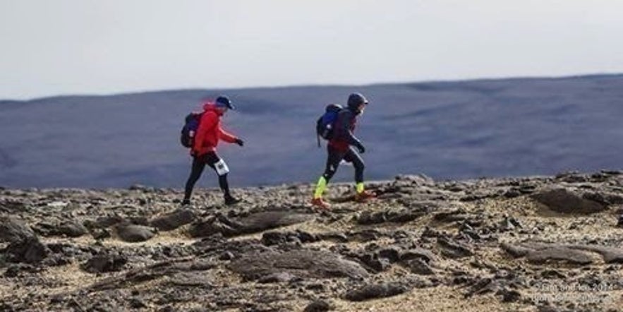 Running in the Fire & Ice Ultra for the CFC research fund