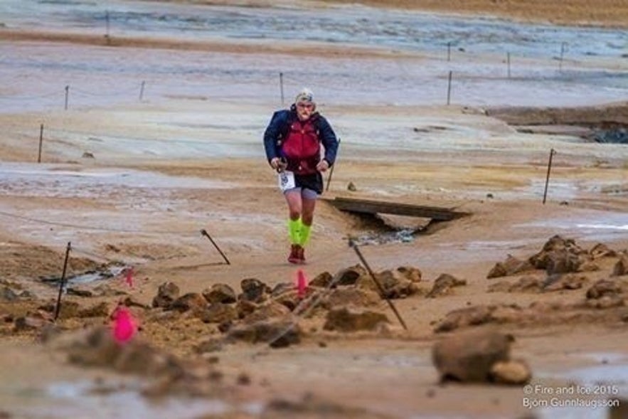 Running in the Fire & Ice Ultra for the CFC research fund
