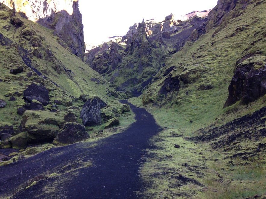 One of Ãžakgil's canyons