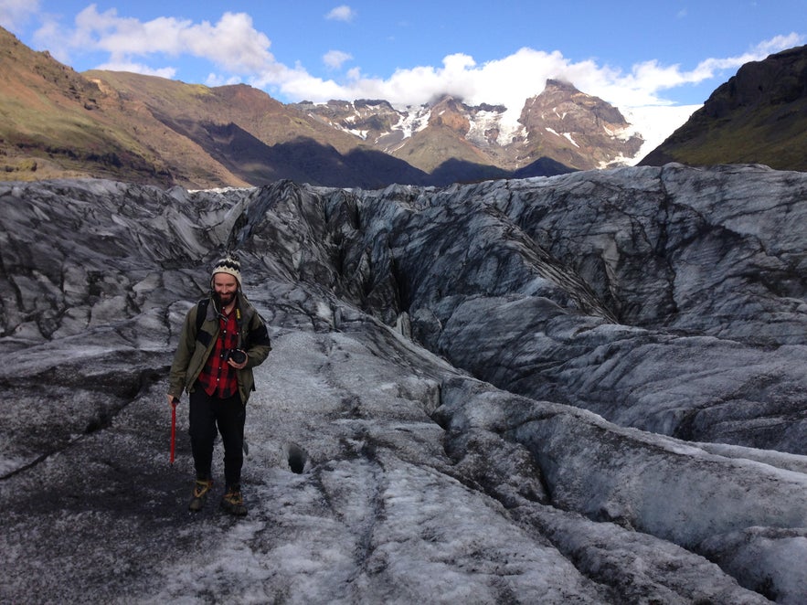 Glacier hiking on Svínafellsjökull