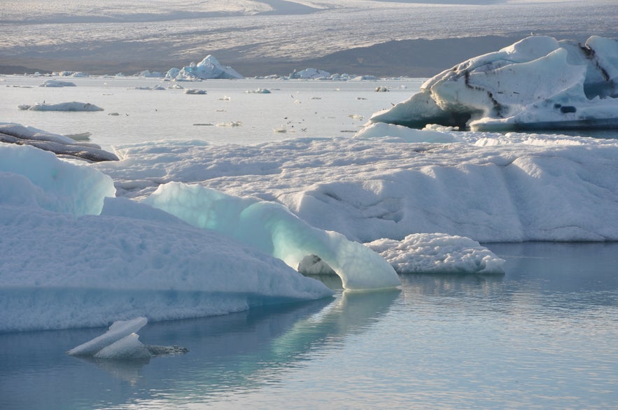 Jökulsárlón glacier lagoon always looks stunning