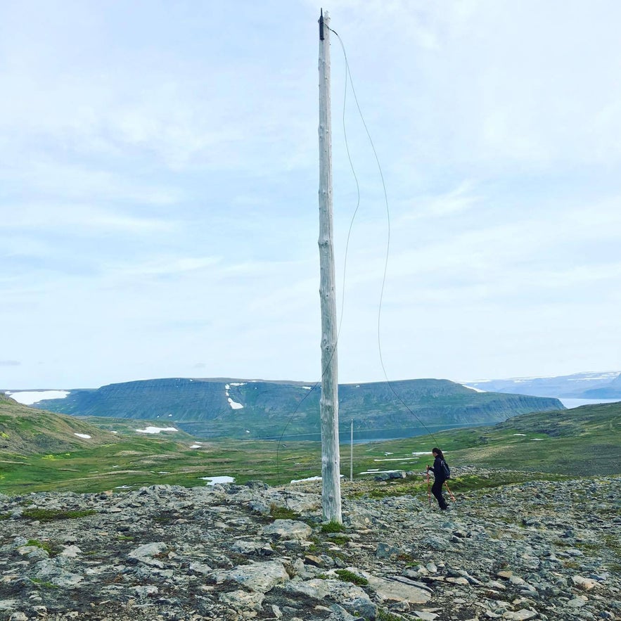 hiking to Aðalvík