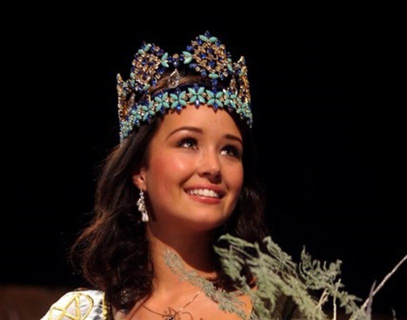 Miss Iceland, Unnur Birna, wins Miss World 2005