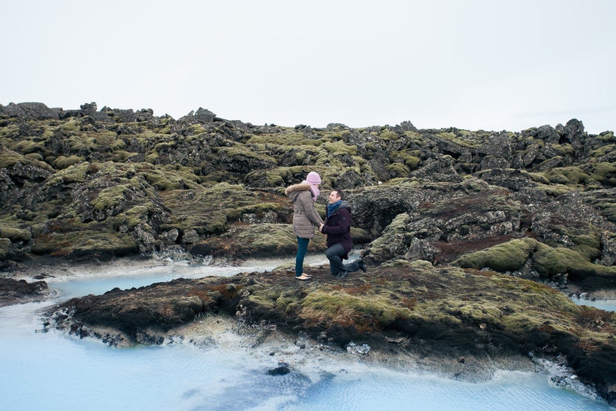 冰岛蓝湖温泉（Blue Lagoon）求婚