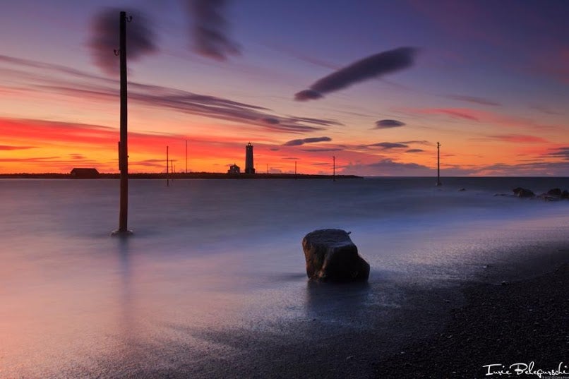 Grótta lighthouse in Reykjavík is a romantic location for a proposal