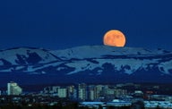 See the supermoon in Iceland!