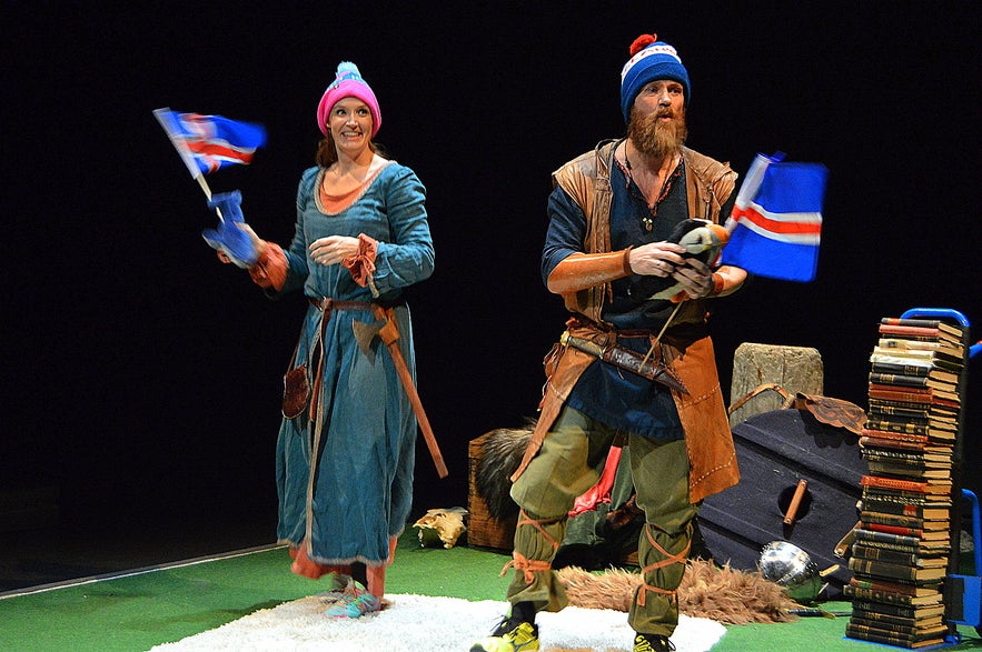 the Icelandic Sagas in 75 Minutes at Harpa Concert Hall in Reykjavík