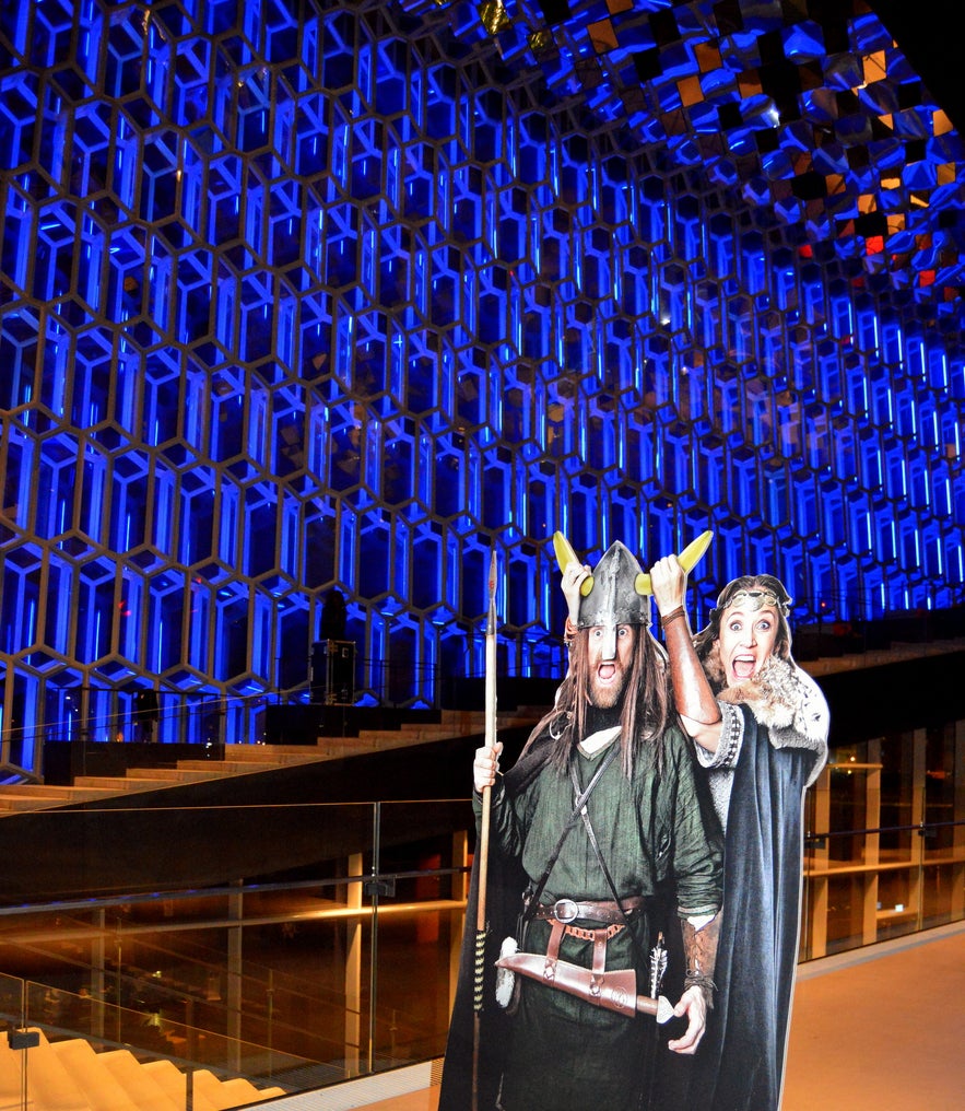 A Hilarious Comedy Show on the Icelandic Sagas in 75 Minutes at Harpa Concert Hall in Reykjavík