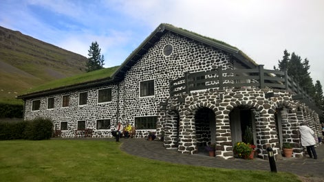 The East Fjords of Iceland have many tiny but very picturesque villages and buildings.