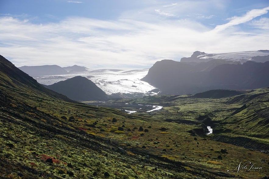 Myrdalsjoekull - On our way to Thorsmörk