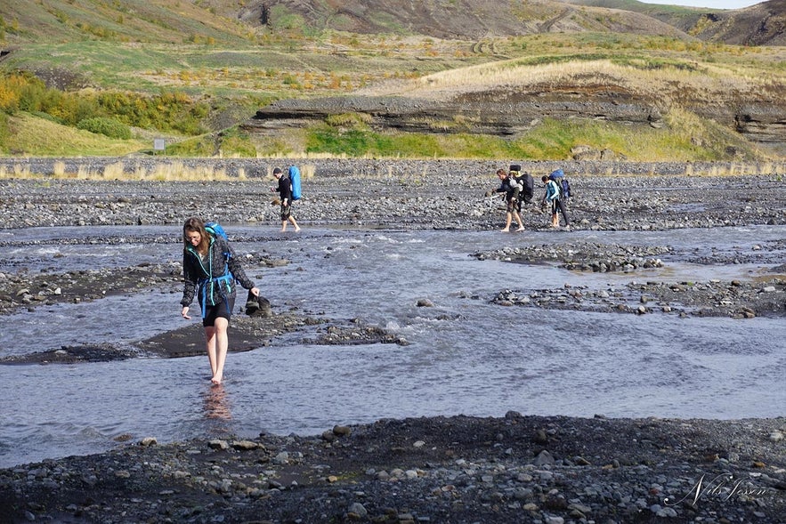 River Crossing close to Thorsmörk