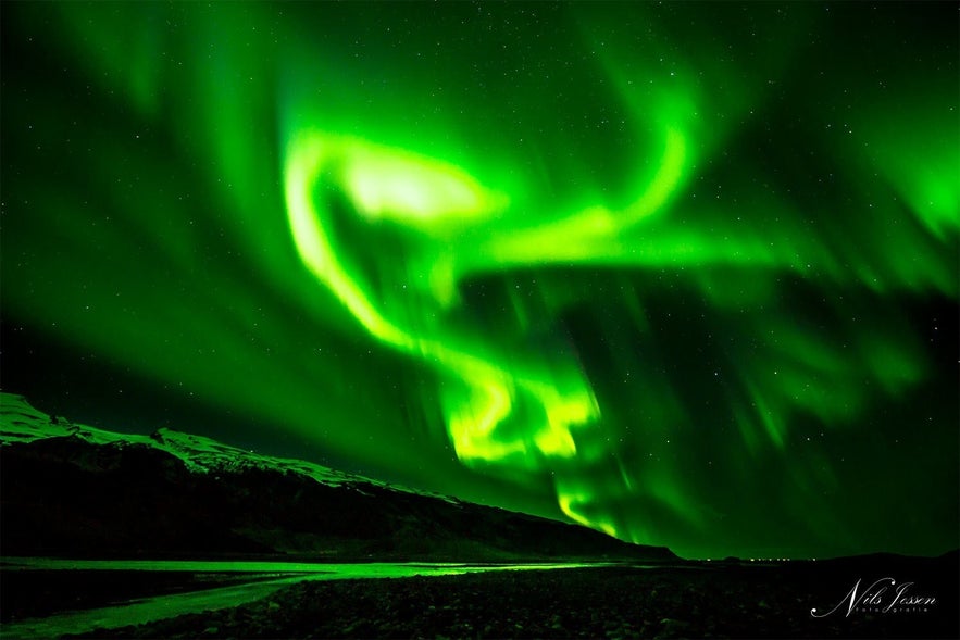 Northern Lights in the Icelandic Highlands