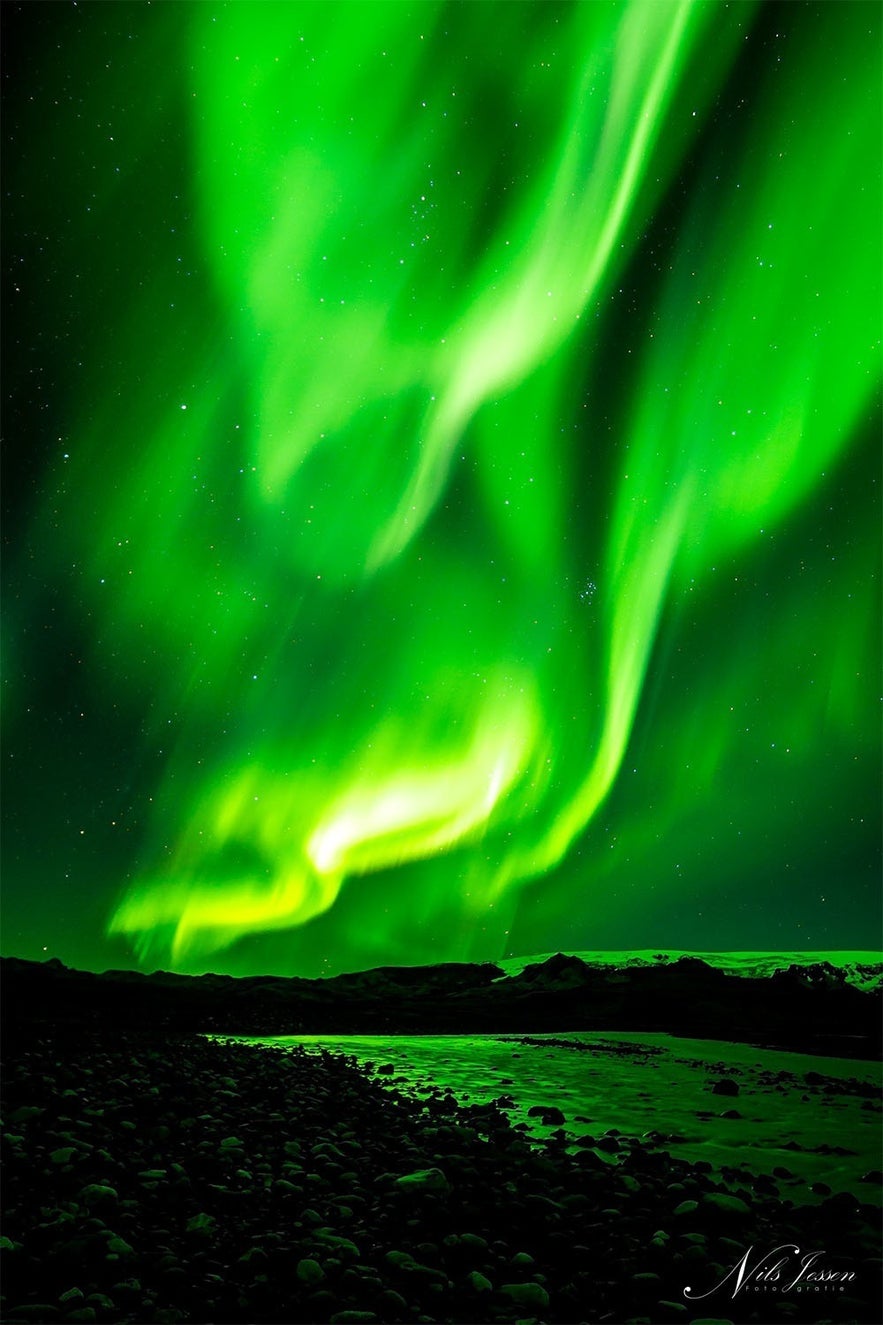 Northern Lights in the Icelandic Highlands