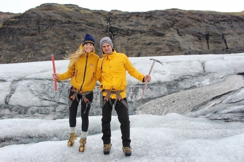 Glacier hiking in Iceland Sólheimajökull