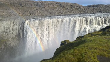 Dettifoss, in northeast, is widely considered to be Europe's most powerful waterfall.