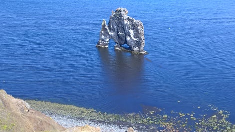 Hvítserkur, the 'Troll of the North West' (though many claim it's an elephant!)