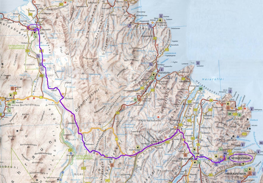 Route day 1