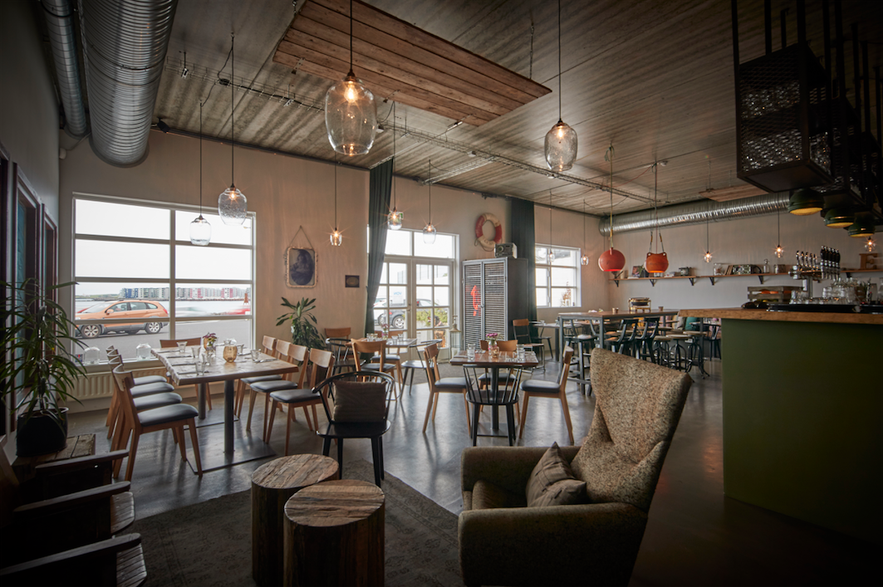 Von Mathús gastropub in Hafnarfjörður, Iceland