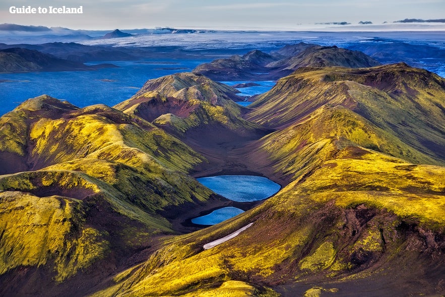 Islands Campingplätze befinden sich in wundervoller Natur