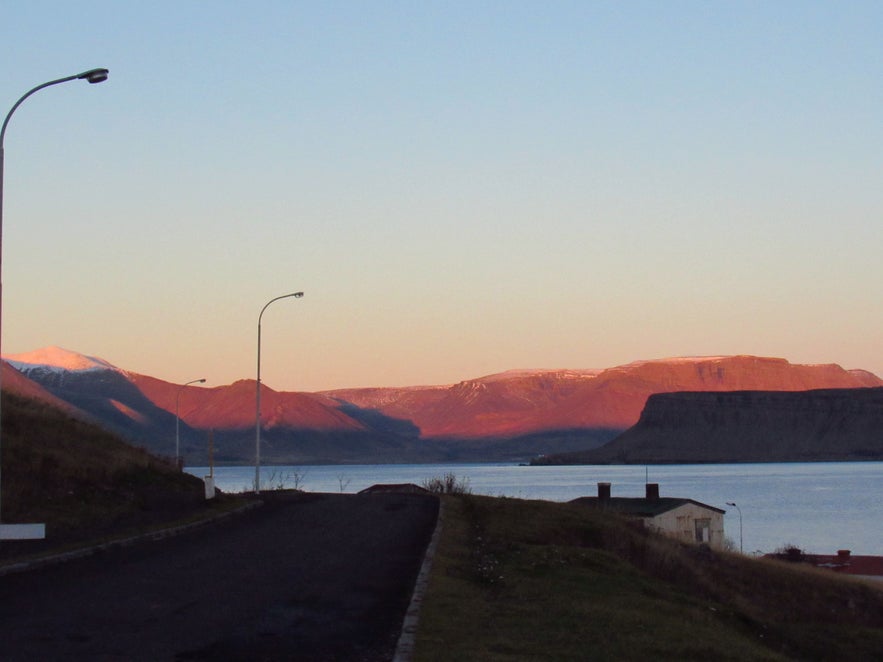 Sunset on the mountains