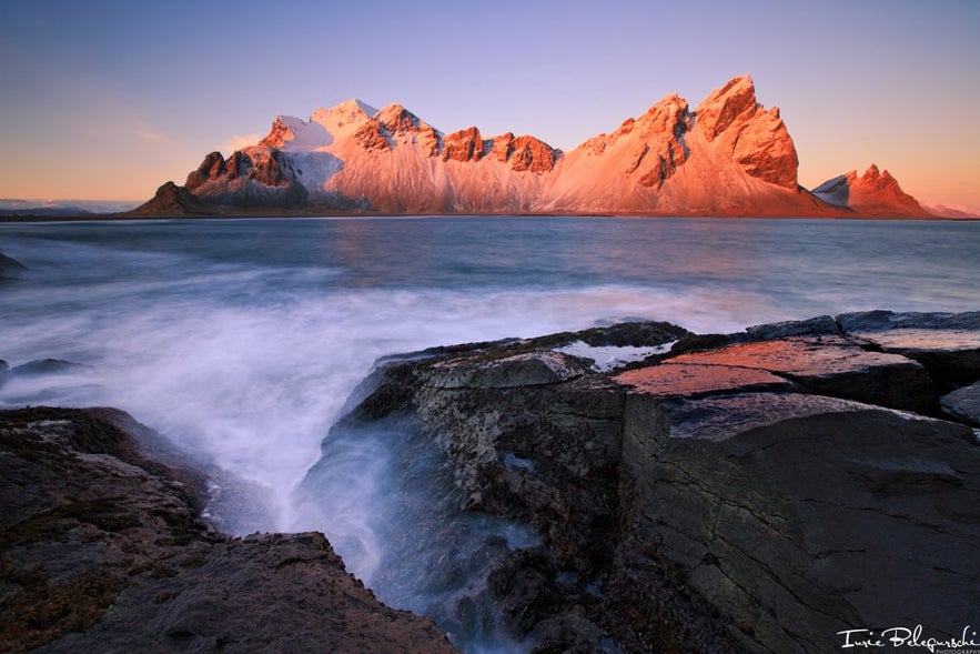 Vestrahorn mountain in east Iceland