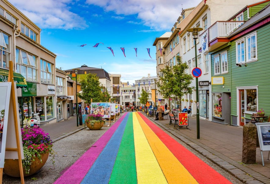 Stop by some of the great ice cream stores in Reykjavik