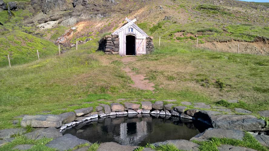 In the Westfjords, you will notable examples of traditional Icelandic turf homes.