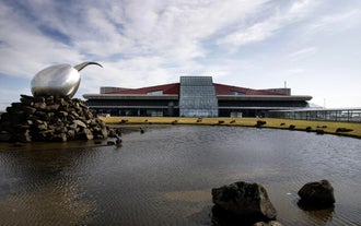 L'aéroport international de Keflavík, en Islande, compte de nombreuses sculptures réalisées par des artistes locaux.