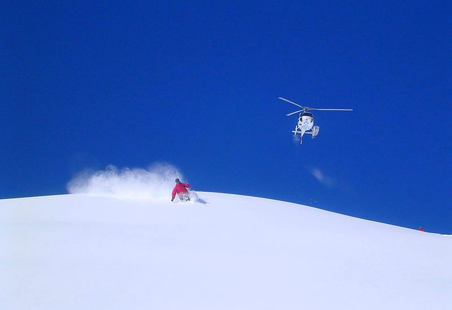 Heli-skiing presents a whole new range of challenges for the average thrill seeker.