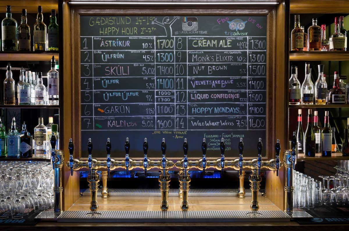 Skúli Craft Bar Travel Guide | Guide to Iceland