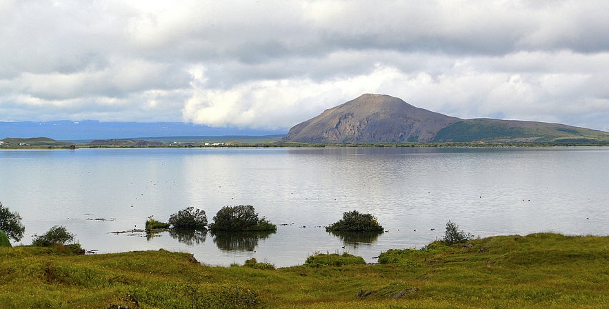 Lake Mývatn and Mt. Vindbelgur