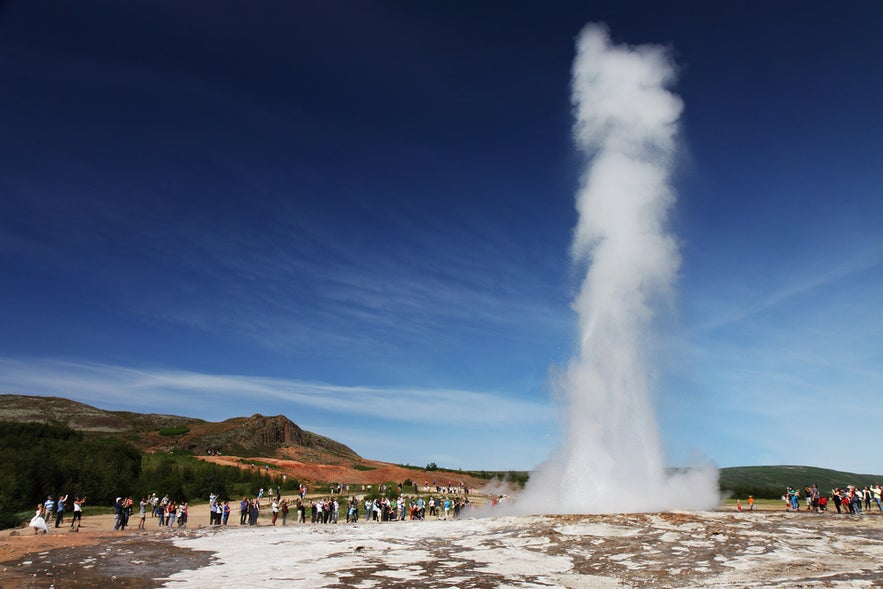 Il y a une multitude d'hôtels sur le Cercle d'Or, y compris à Geysir.