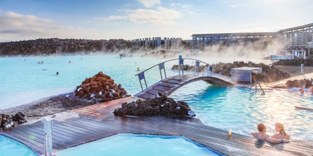 Guests to the Blue Lagoon Spa can choose how they want to spend their time relaxing; massages, alcohol and face masks are all available.