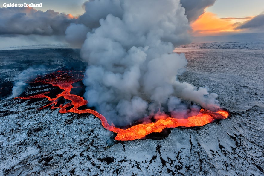 冰岛火山