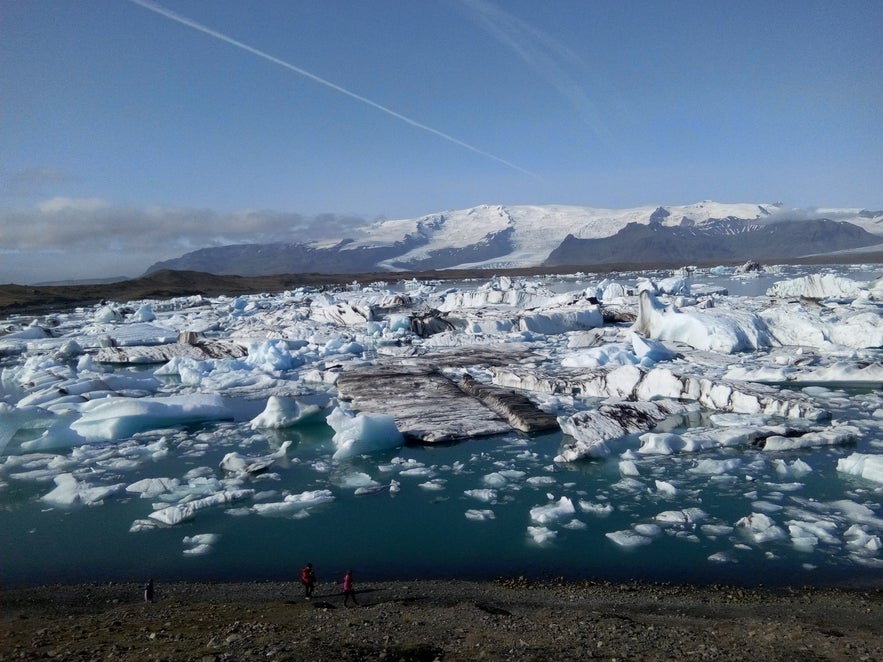 vue sur jokulsarlon