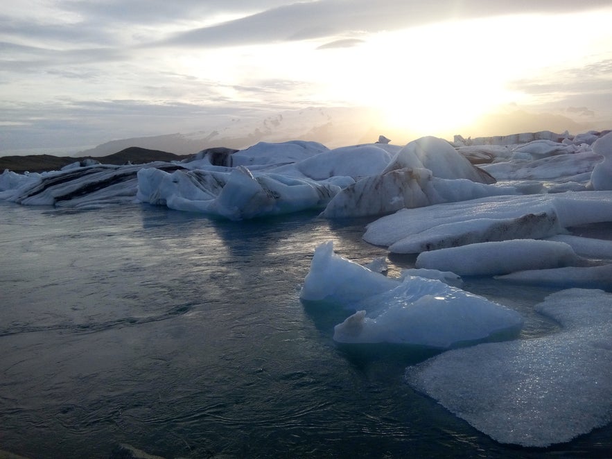 blocs de glace Jokulsarlon