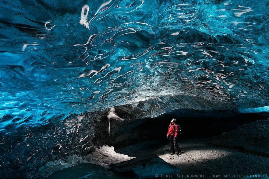 Jaskinia lodowa, Vatnajokull, południowa Islandia